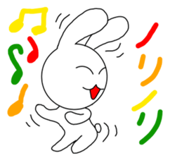 Rabitt, sametimes owl. sticker #13738191