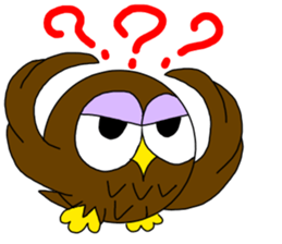 Rabitt, sametimes owl. sticker #13738192