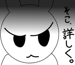 Rabitt, sametimes owl. sticker #13738203