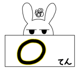 Rabitt, sametimes owl. sticker #13738211