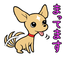 Chihuahua Wanwan sticker #13738222
