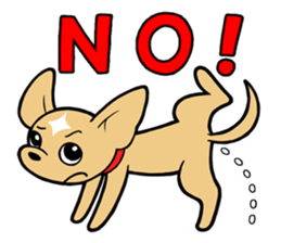 Chihuahua Wanwan sticker #13738240