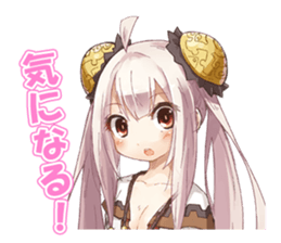 Moe Moe girl Rinrin sticker #13738351