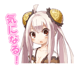 Moe Moe girl Rinrin sticker #13738351