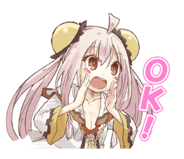Moe Moe girl Rinrin sticker #13738354