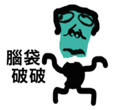 Strange Man Advanced Edition one sticker #13738447
