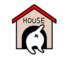 Whimsical cat! sticker #13738677