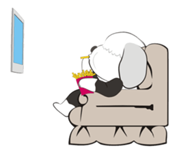 JULIE the old sheepdog 3 sticker #13738936