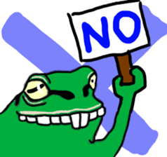 DEPPA FROG sticker #13739339