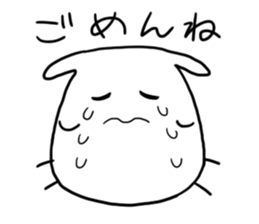 THE FUNNY RABBIT BUG2 sticker #13739478