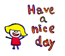 Painted in watercolor graffiti(English) sticker #13739689