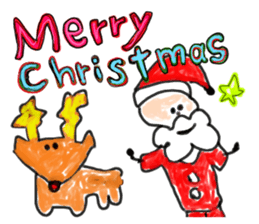 Painted in watercolor graffiti(English) sticker #13739715