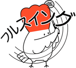 Chicken_Sticker_GOLF_ver. sticker #13739823