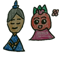 Tomami chan In winter sticker #13740493