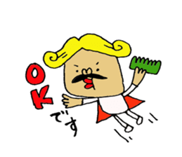 beautician Sticker. sticker #13740744