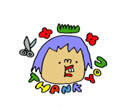 beautician Sticker. sticker #13740745