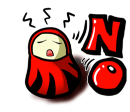 Darumakokeshi sticker #13740800