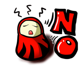 Darumakokeshi sticker #13740800