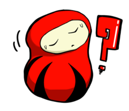 Darumakokeshi sticker #13740802