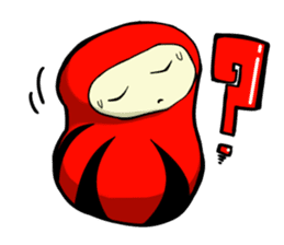 Darumakokeshi sticker #13740802