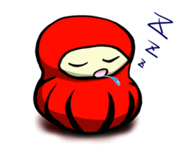 Darumakokeshi sticker #13740806