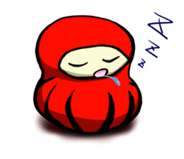 Darumakokeshi sticker #13740806