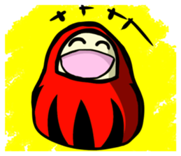 Darumakokeshi sticker #13740807