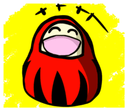 Darumakokeshi sticker #13740807