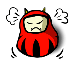 Darumakokeshi sticker #13740817