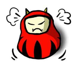 Darumakokeshi sticker #13740817