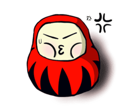 Darumakokeshi sticker #13740818