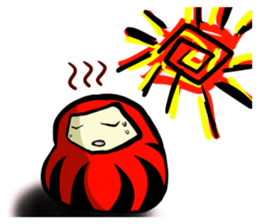 Darumakokeshi sticker #13740820
