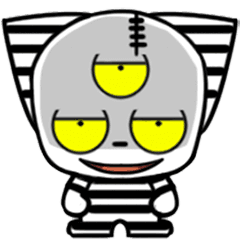 Three eyes cat of the Fugitive cat