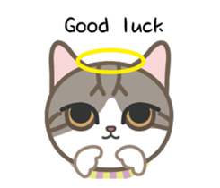 CAT Kids for XMAS sticker #13740947