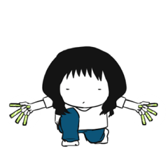 Geek woman of fun sticker2