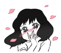 Geek woman of fun sticker2 sticker #13741008