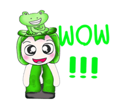 My name is Miki! Love Frog. ^__^ sticker #13741247