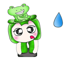 My name is Miki! Love Frog. ^__^ sticker #13741249