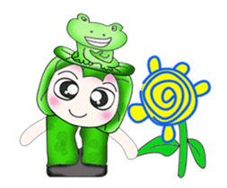 My name is Miki! Love Frog. ^__^ sticker #13741250