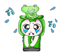 My name is Miki! Love Frog. ^__^ sticker #13741251