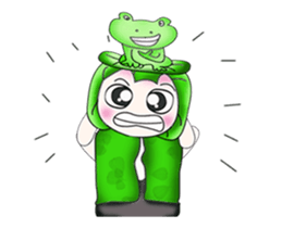 My name is Miki! Love Frog. ^__^ sticker #13741255