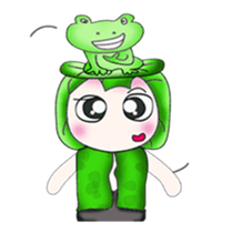 My name is Miki! Love Frog. ^__^ sticker #13741258