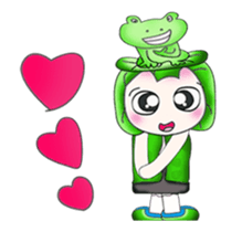 My name is Miki! Love Frog. ^__^ sticker #13741260