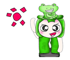 My name is Miki! Love Frog. ^__^ sticker #13741262