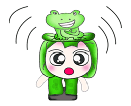 My name is Miki! Love Frog. ^__^ sticker #13741266
