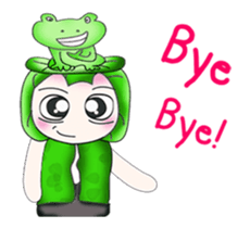 My name is Miki! Love Frog. ^__^ sticker #13741268