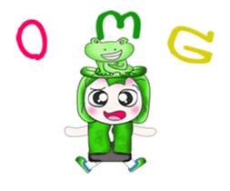 My name is Miki! Love Frog. ^__^ sticker #13741269