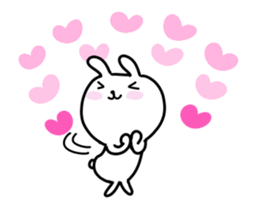 Moving Honey Rabbit sticker #13741356