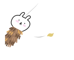 Moving Honey Rabbit sticker #13741365