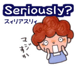 japan MOM sticker #13741508